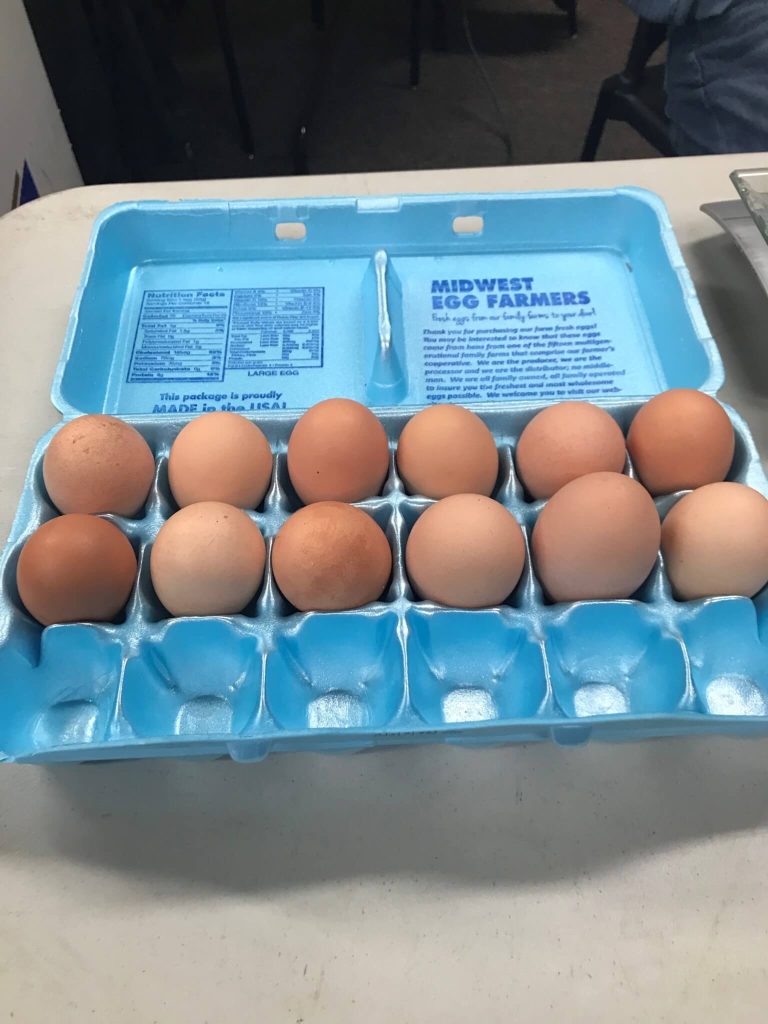 St Joseph Winter Market Eggs Minnesota Grown