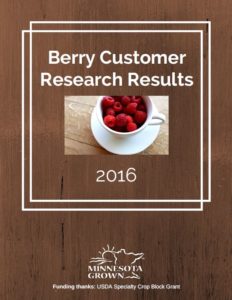 Berry Customer Research Results 2016