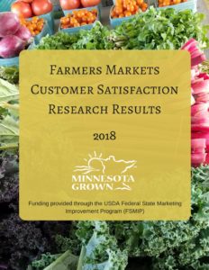 Farmers markets customer satisfaction research results 2018