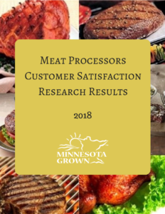 Meat processors customer satisfaction research results 2018