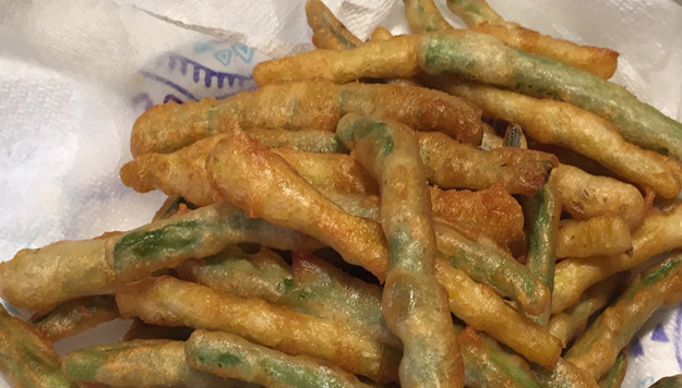 fried green beans