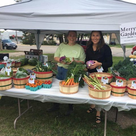 Merry's Garden vendor display