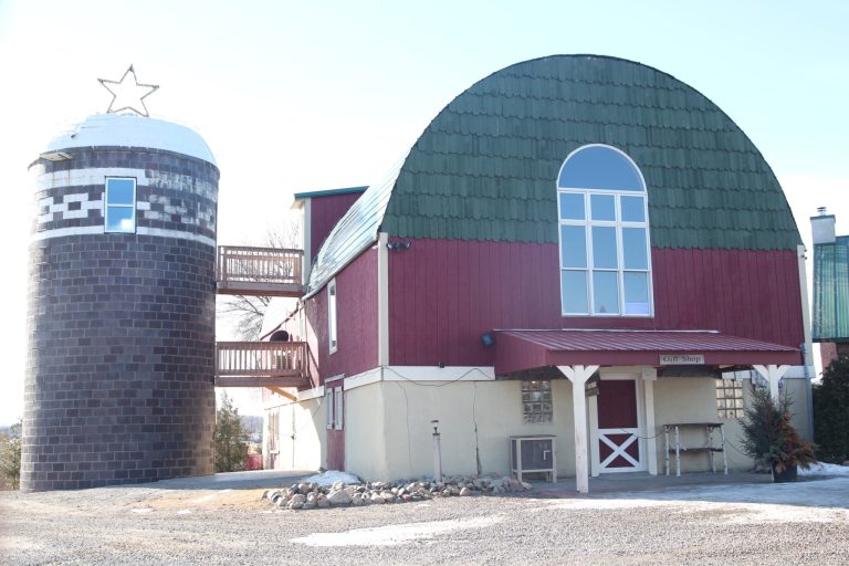 Barn and farm