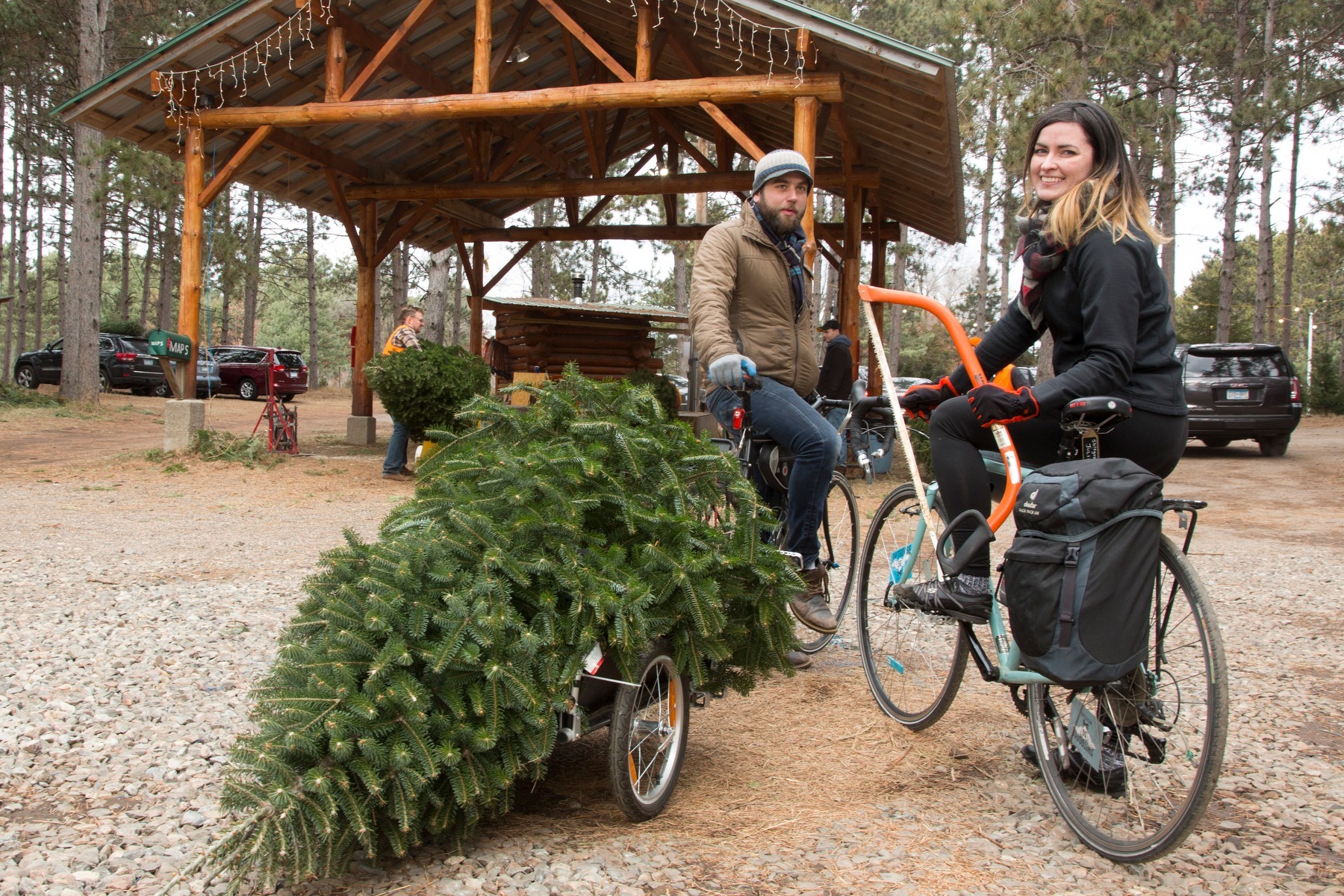 Hansen Tree Farm, December, 2017. Minnesota Grown