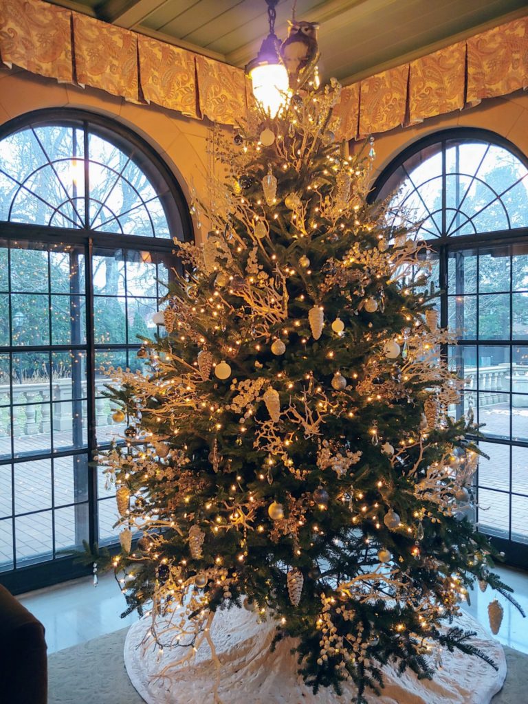 christmas tree in the Governor's residence