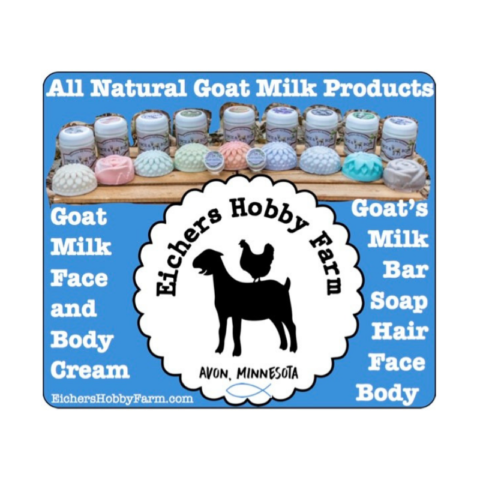 Goat milk soap sign