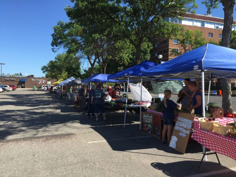 Moorhead Farmers Market Booths