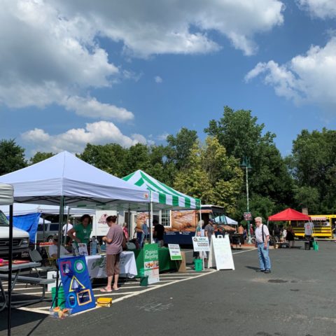 market booths