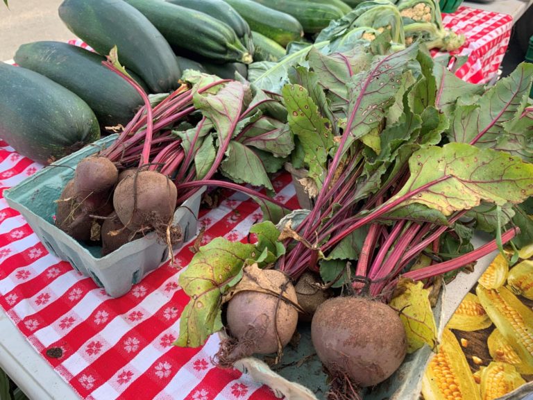 beets and cucumbers