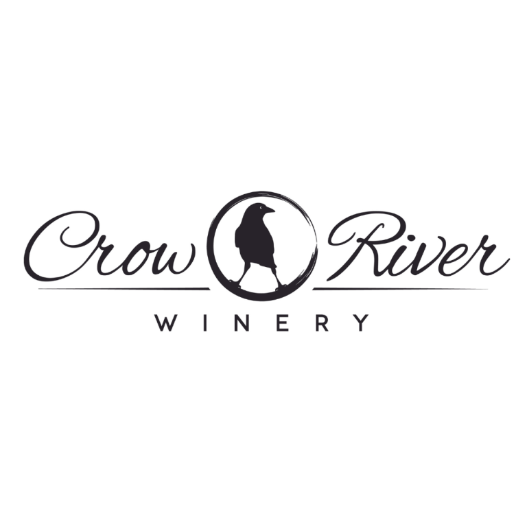 Crow River Winery Black Logo