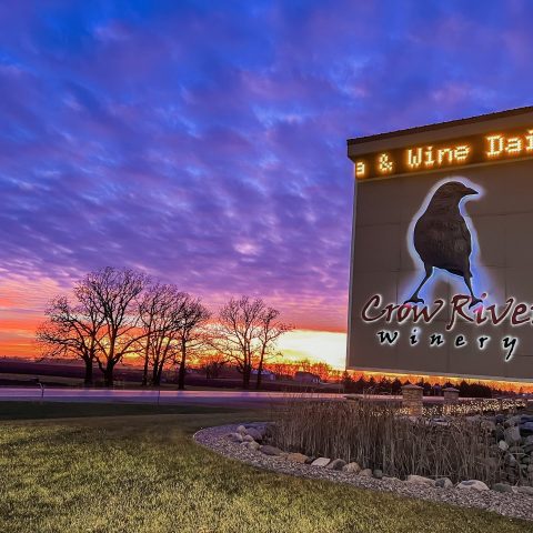 Crow River Winery Sunset
