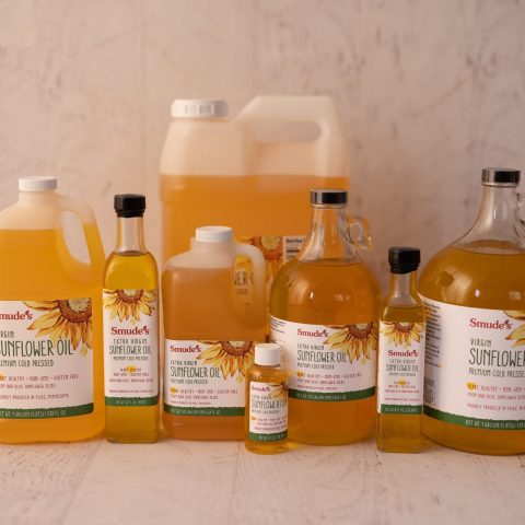 Sunflower oil various sizes