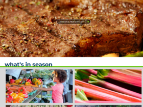 Screenshot of the new Minnesota Grown website