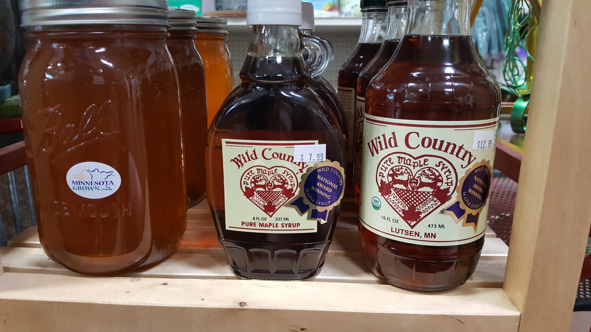 2018 06 27 Taken 101 Market Wild Country maple syrup Minnesota Grown