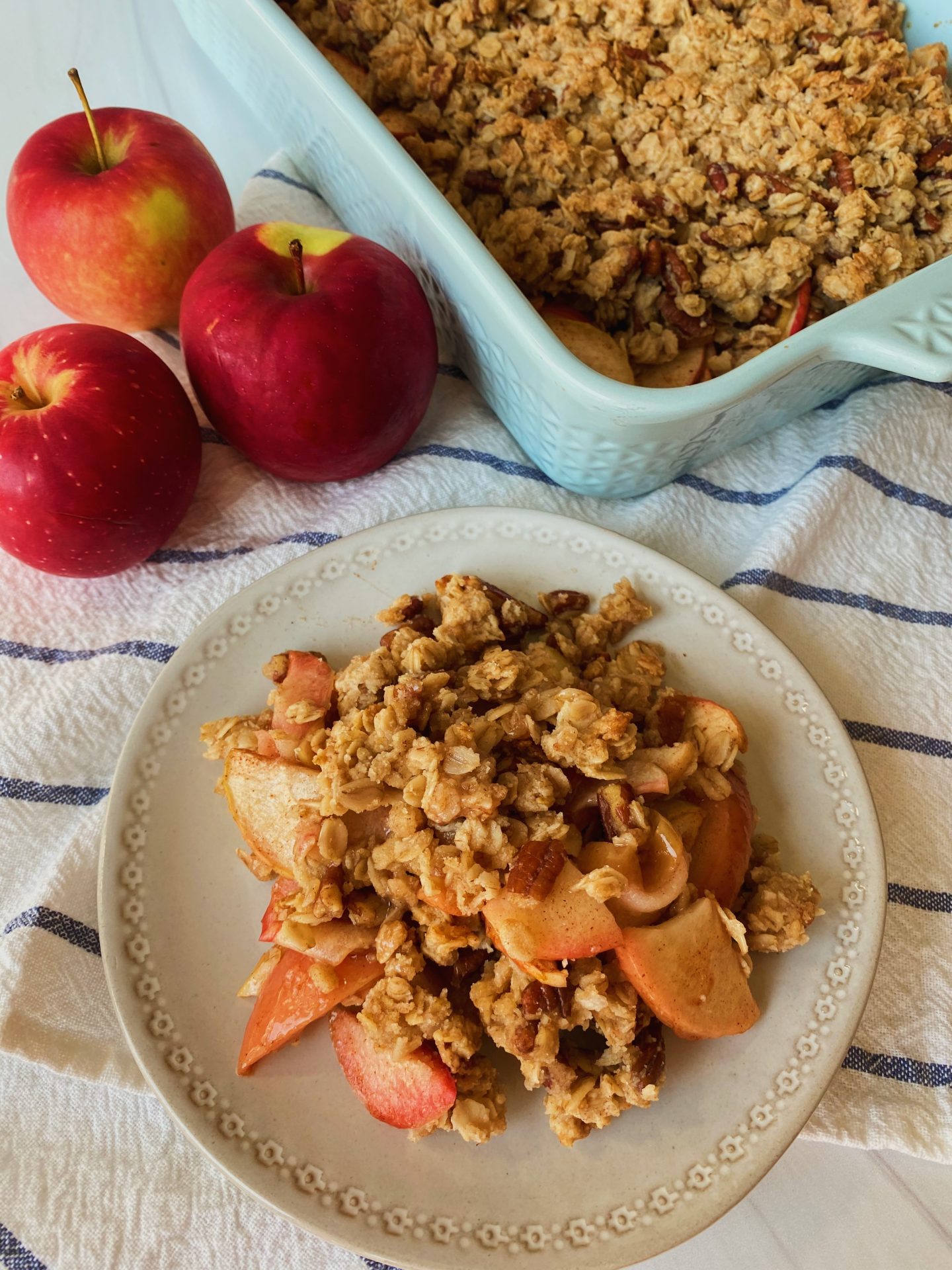 Apple Crisp In Feed Post