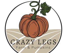 Crazy Legs Farm and Pumpkins Logo