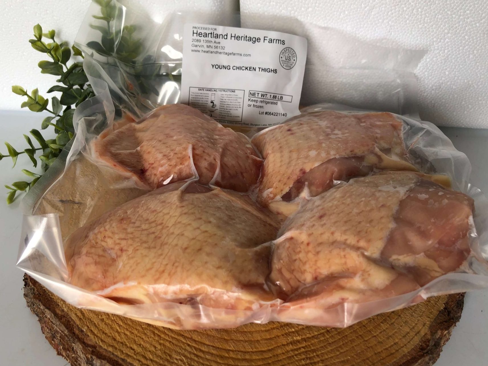 2023 01 16 Submitted Heartland Heritage Farm Chicken Thighs HHF