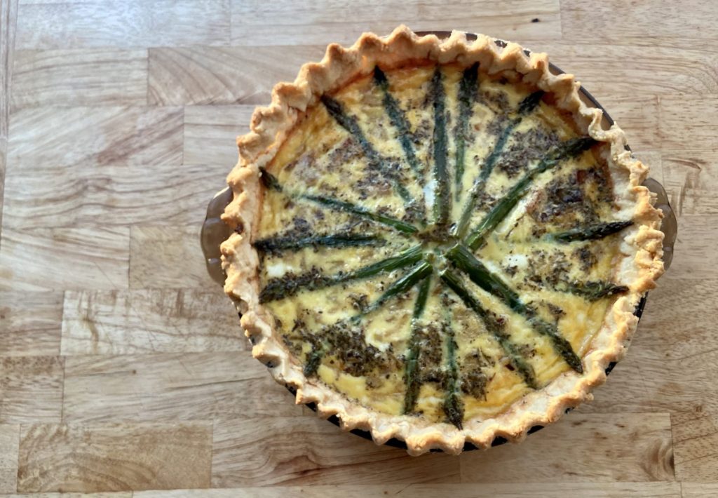 Asparagus Quiche