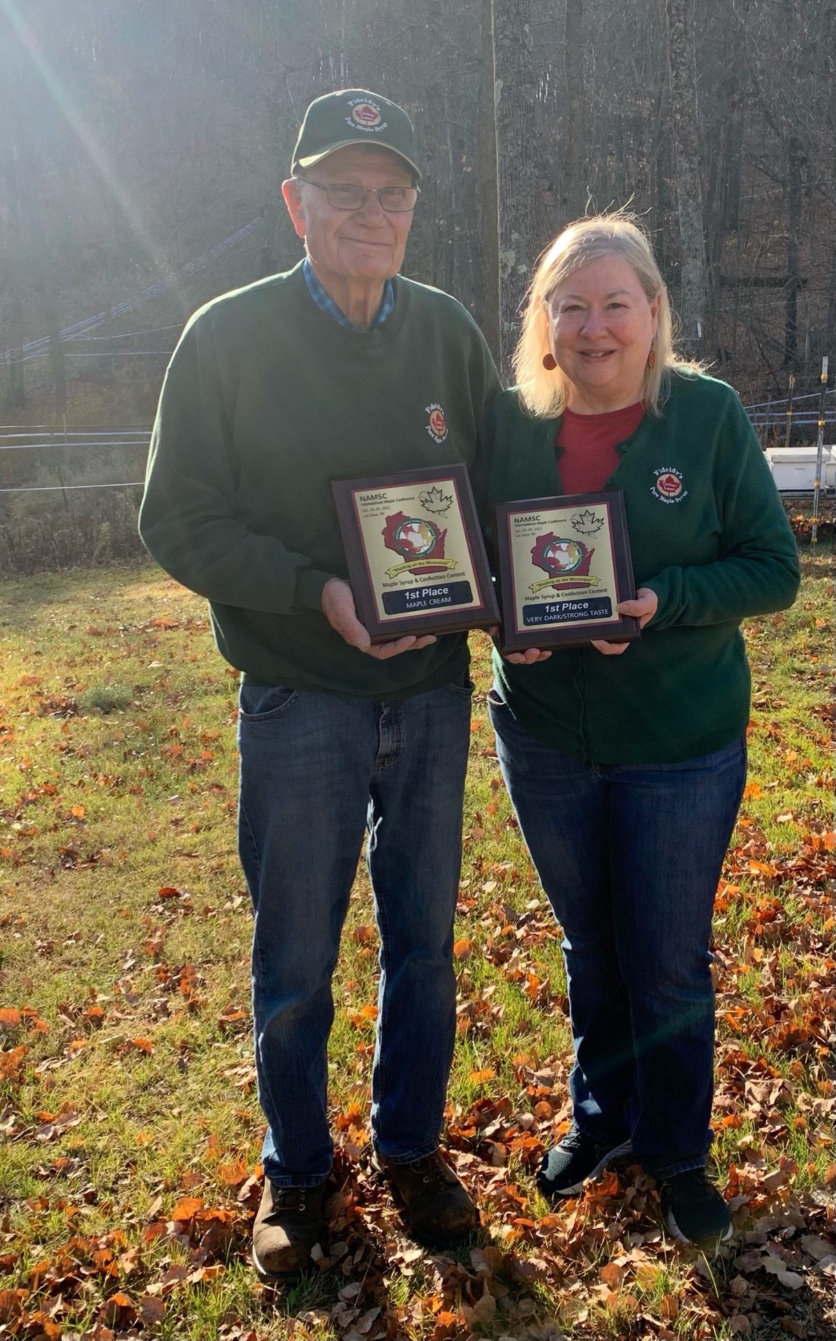 Timbersweet 9 - butch and amy with awards