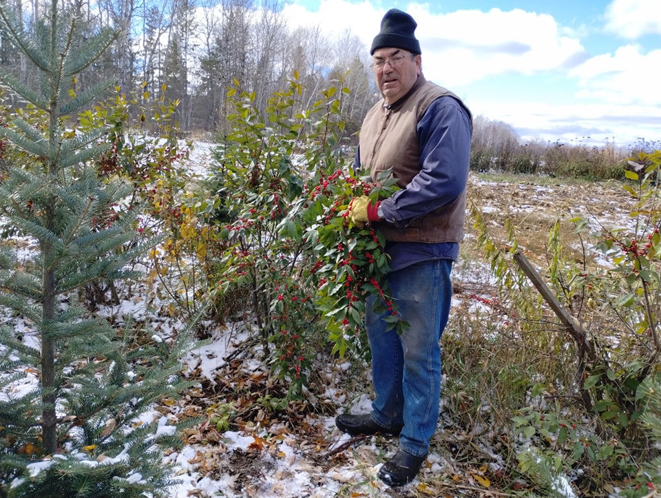 Doug with Winterberry