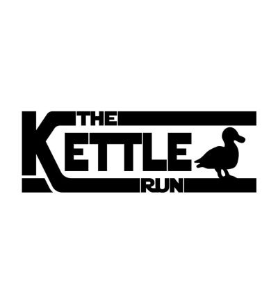 The Kettle Run Logo text with graphic of duck