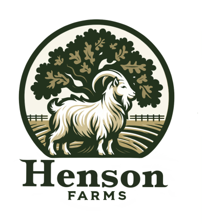 Henson Farms Logo Goats