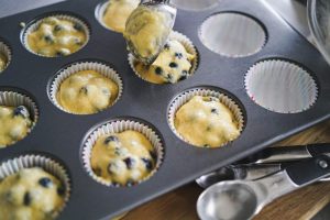 2025.06 Taken Blueberry Cornbread Muffins Blueberries Recipe