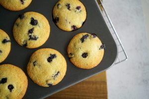 2025.06 Taken Blueberry Cornbread Muffins Recipe Cooking Blueberries