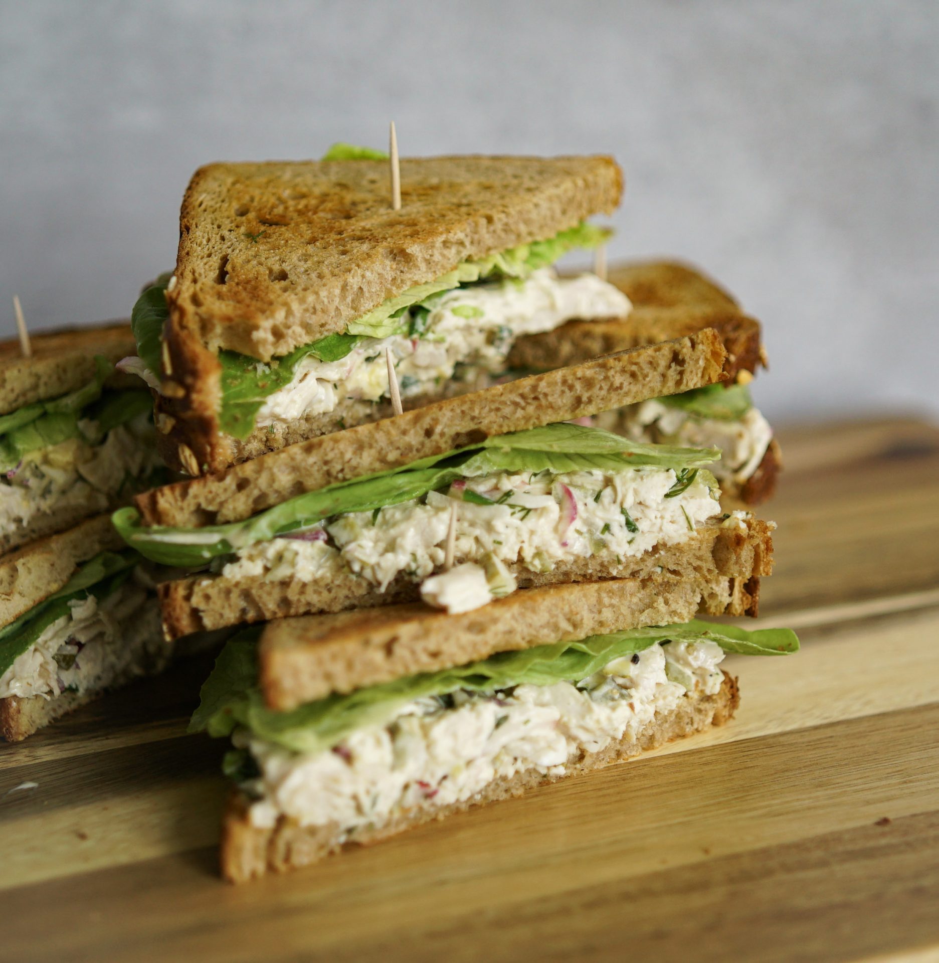 2025.06 Taken Chicken Salad Sandwiches with Radish Egg Lettuce Cooking Recipe 2025.06 Taken Chicken Salad Sandwiches with Radish Egg Lettuce Cooking Recipe