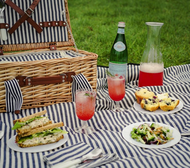 Picnic Spread with Minnesota Grown Local Foods