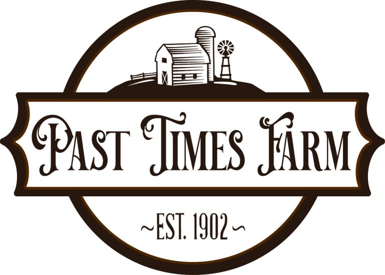 past time farm logo est. 1902