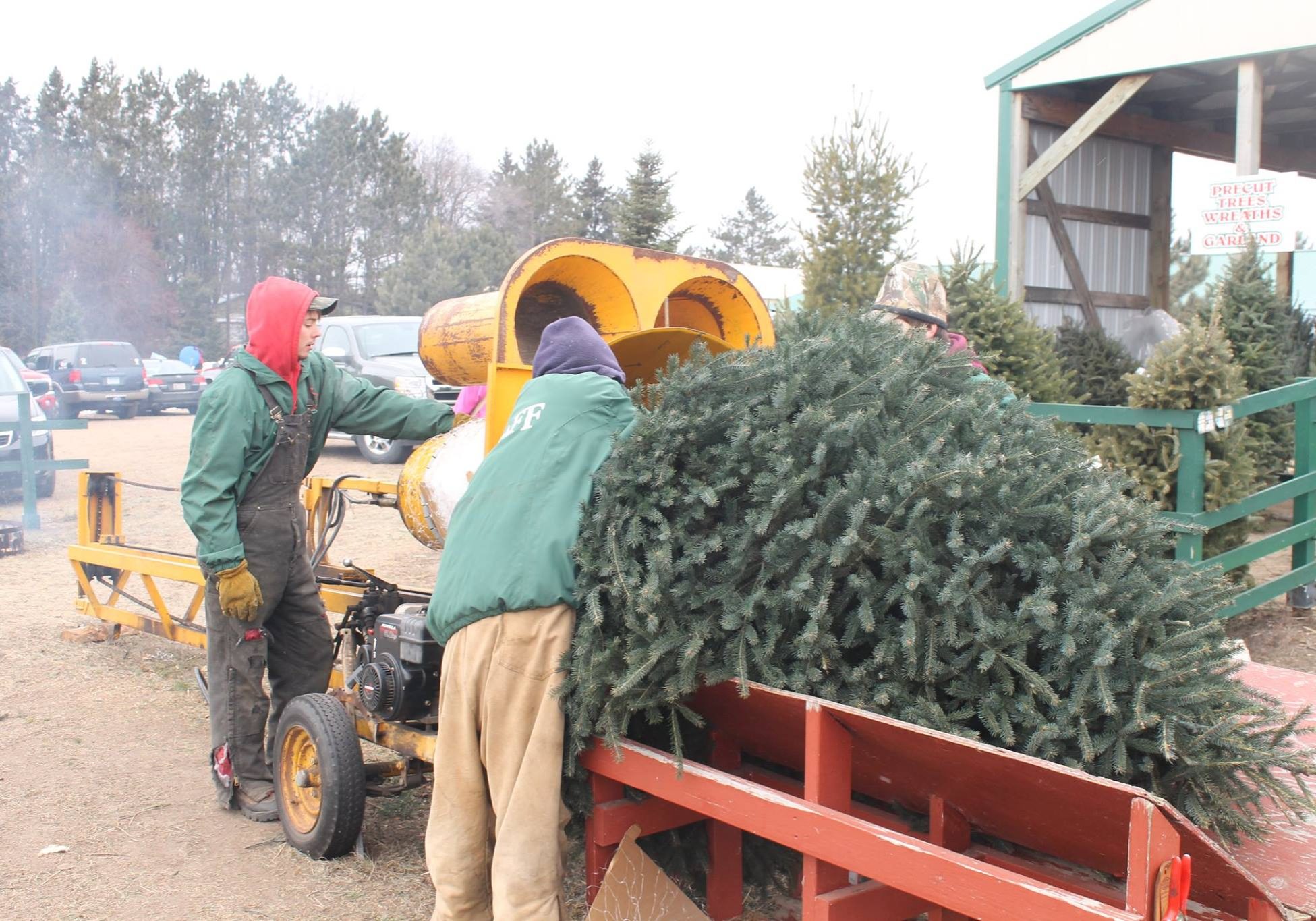 2024.11.13 Submitted Cupkie Christmas Village Baler in Action