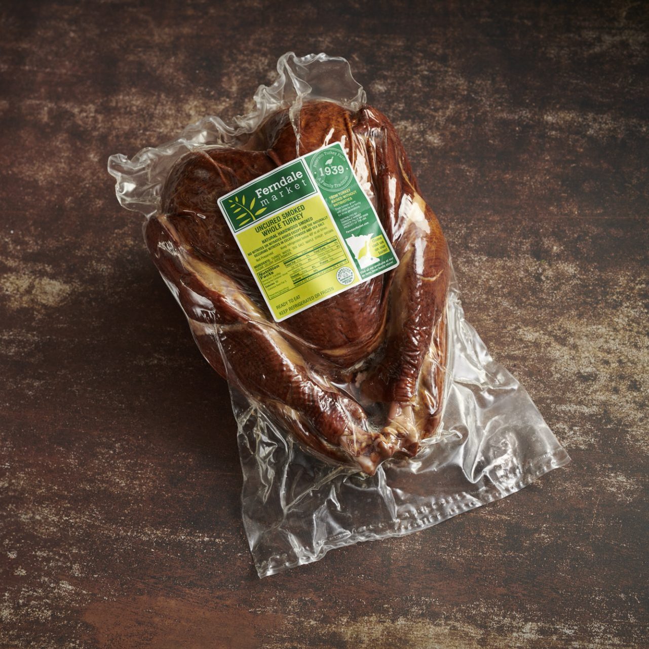 whole smoked turkey in bag