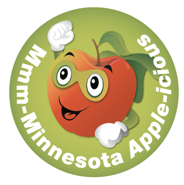 apple sticker super apple sticker